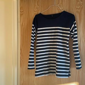 J.Crew long sleeve striped jersey